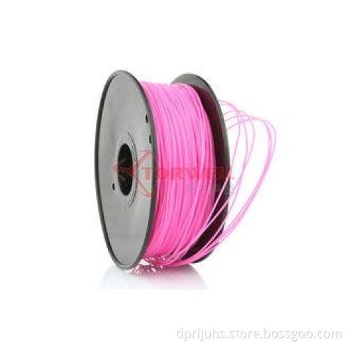Toys 3D Printing 3MM PLA Filament Pink For Printerbot Felix